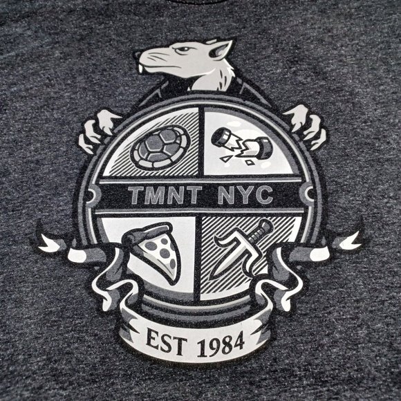 Lootwear Exclusive Men's 2XL Teenage Mutant Ninja Turtles Splinter Gray T-Shirt - Picture 3 of 6